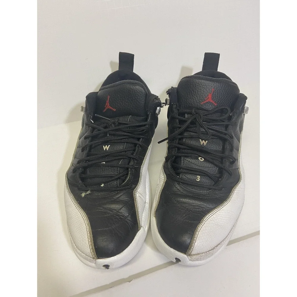 Nike AIR JORDAN‎ 12 XII Retro Low Playoffs Shoes Men Size 10.5 2017 Black